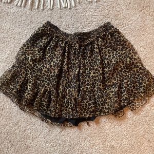 Printed Zara Mini Skort. Small